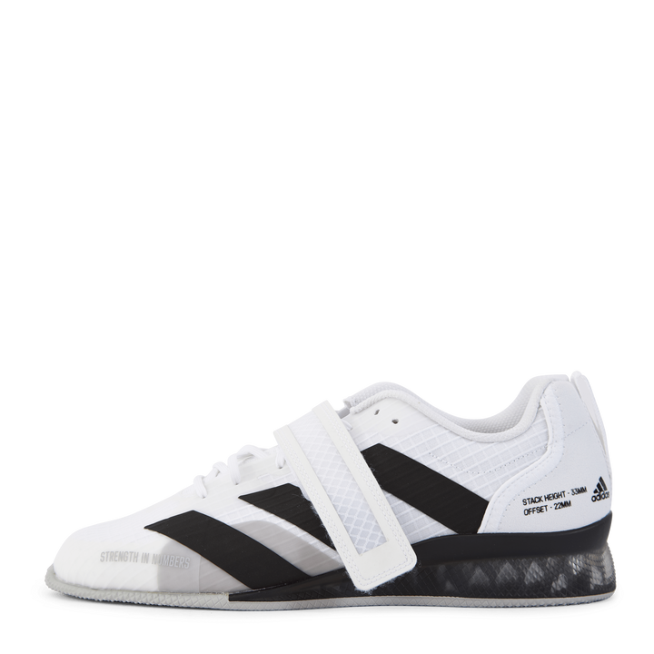 Adipower Weightlifting 3 Shoes Cloud White / Core Black / Grey Two