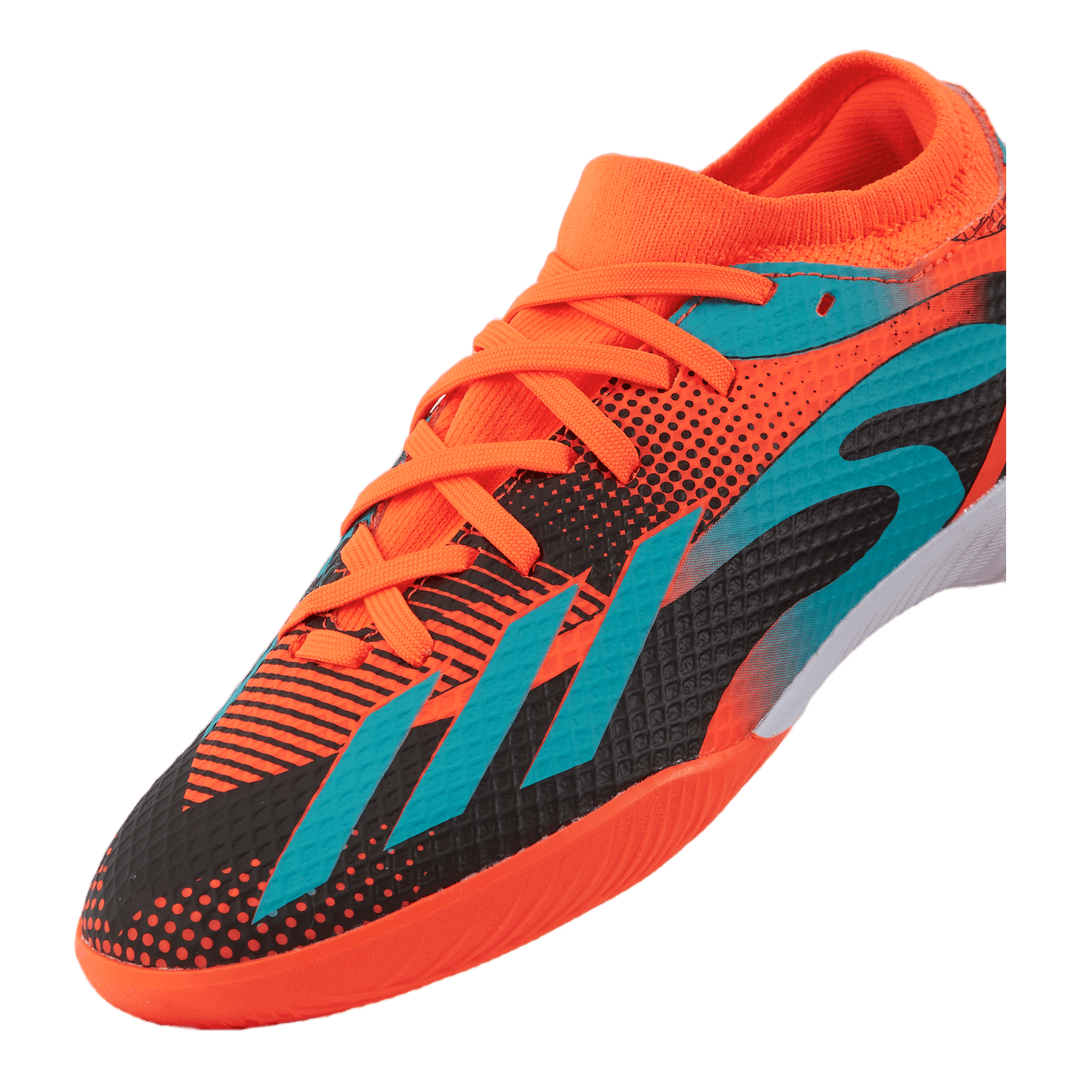 Orange indoor 2025 soccer shoes