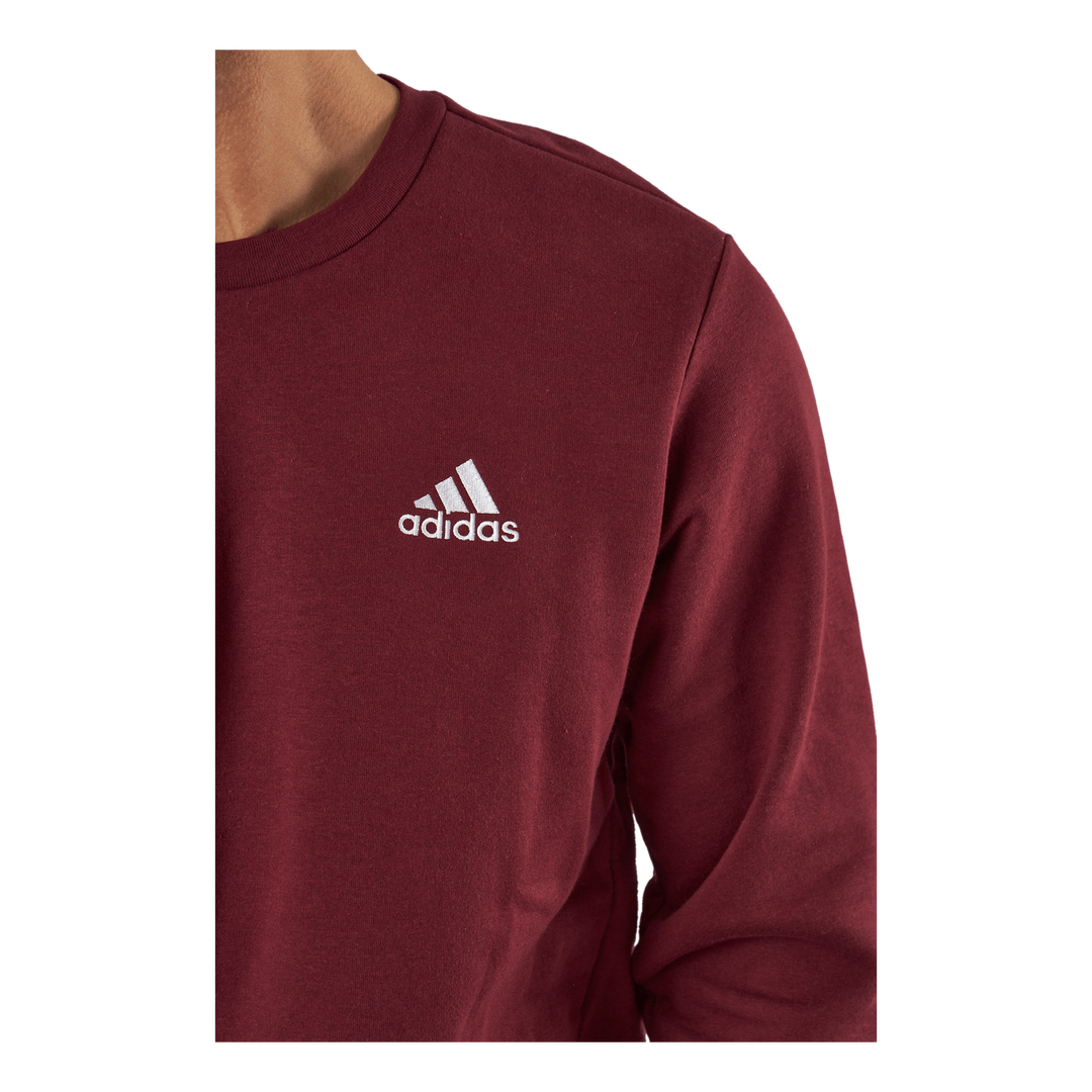 Essentials Fleece Sweatshirt Shadow Red