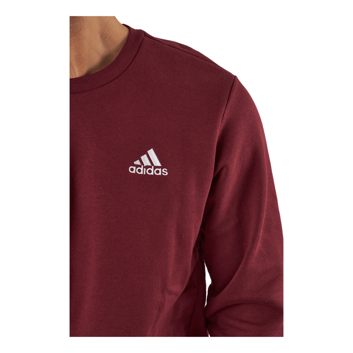 Essentials Fleece Sweatshirt Shadow Red