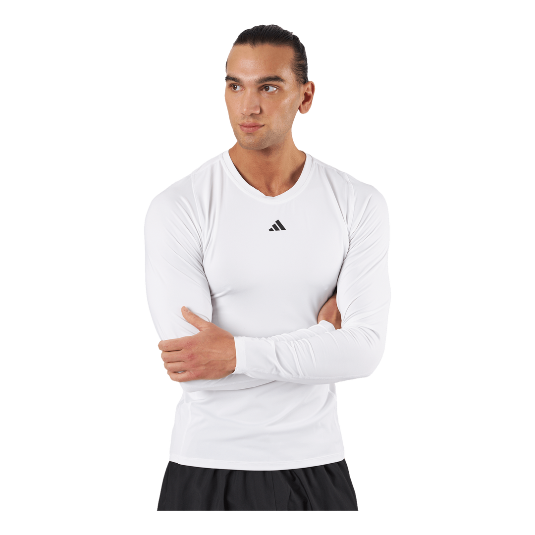 Techfit Training Long-Sleeve Top White