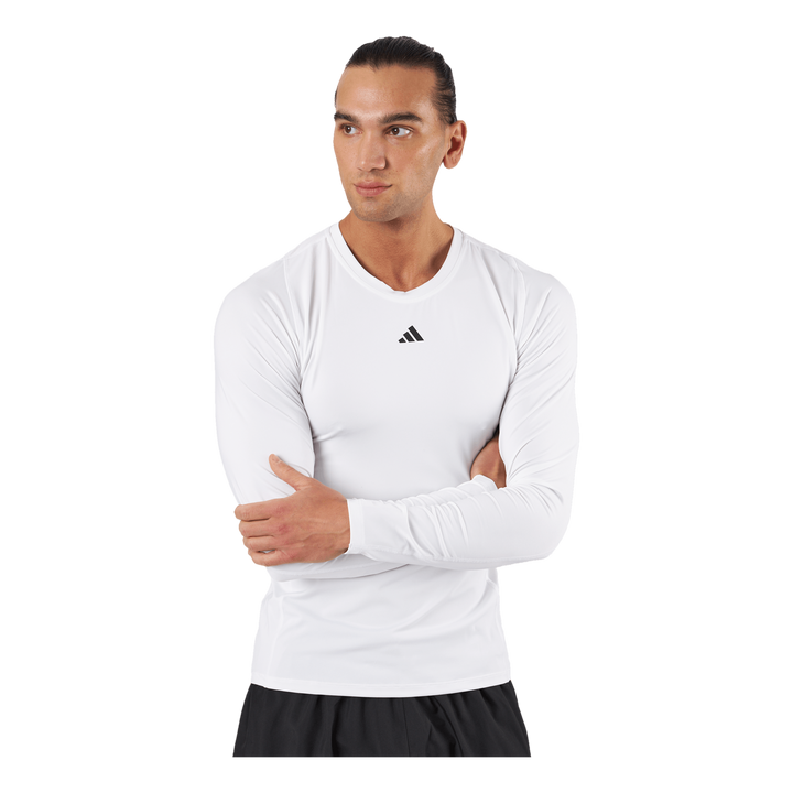 Techfit Training Long-Sleeve Top White