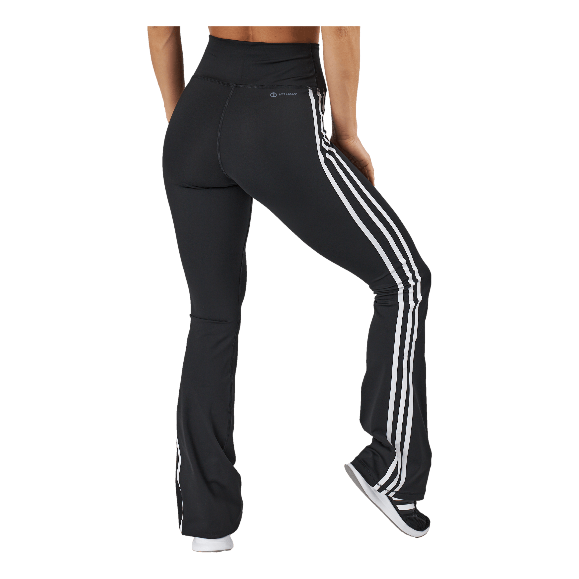 adidas | Flare Trousers Junior Girl's | Black/White | SportsDirect.com