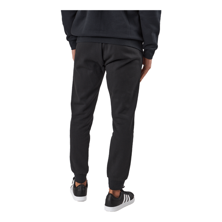 Essentials Fleece Regular Tapered Joggers Black