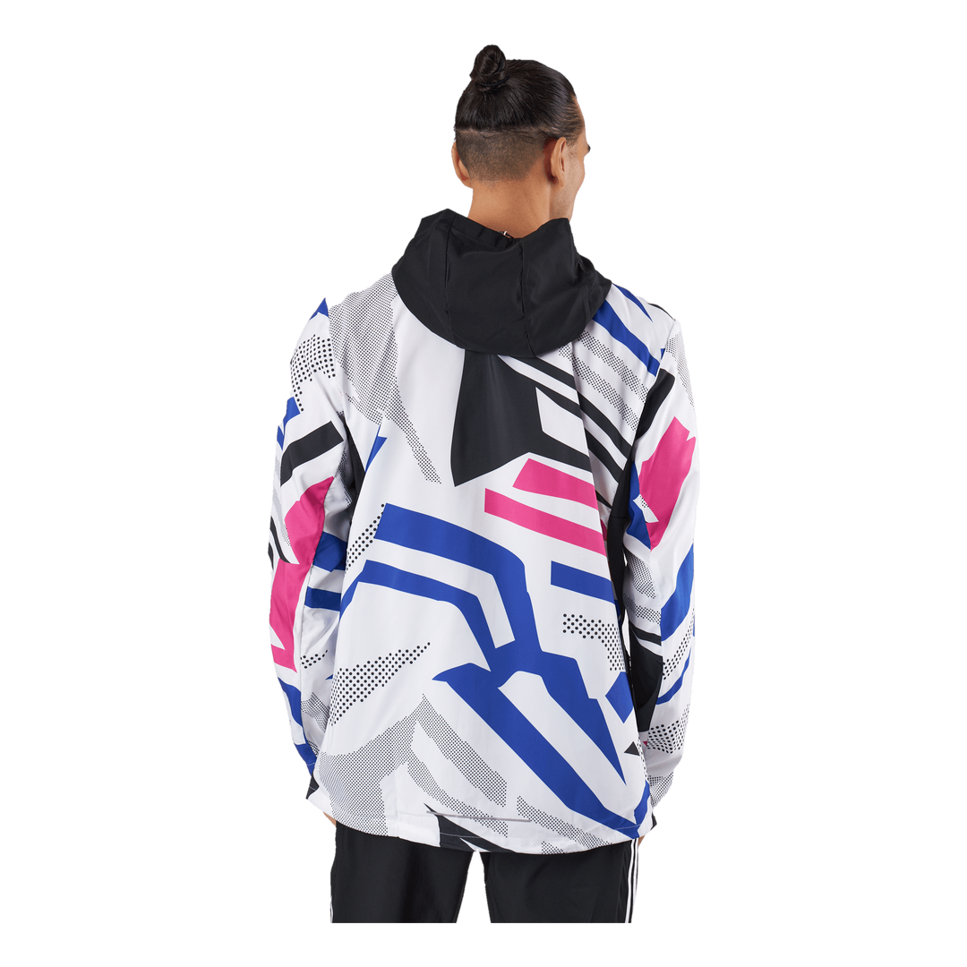 Nike newsprint jacket 2024 ladies