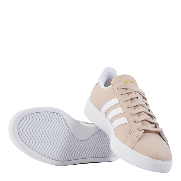 Grand Court Cloudfoam Lifestyle Court Comfort Shoes Wontau/Ftwwht/Goldmt