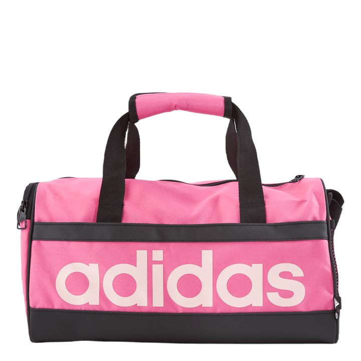 Essentials Linear Duffel Bag Extra Small Pulmag/Black/Clpink