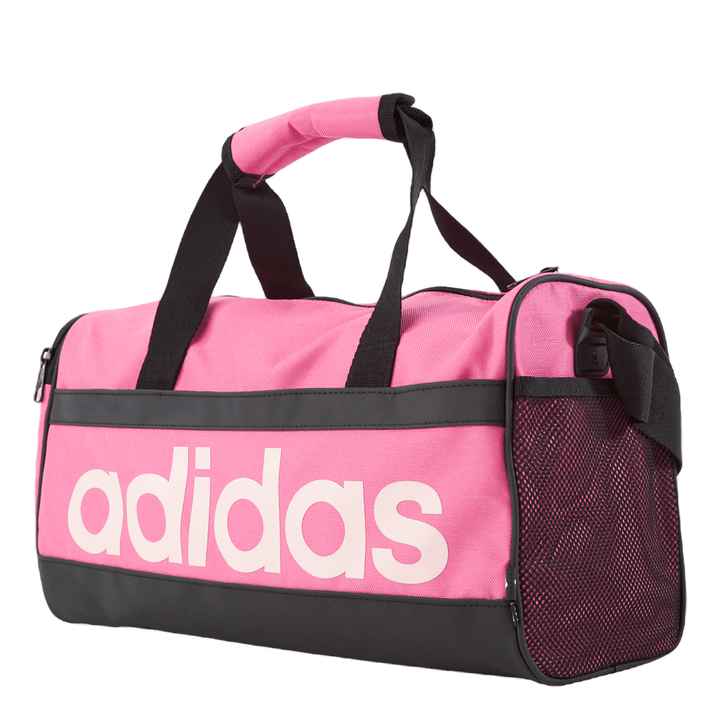 Essentials Linear Duffel Bag Extra Small Pulmag/Black/Clpink