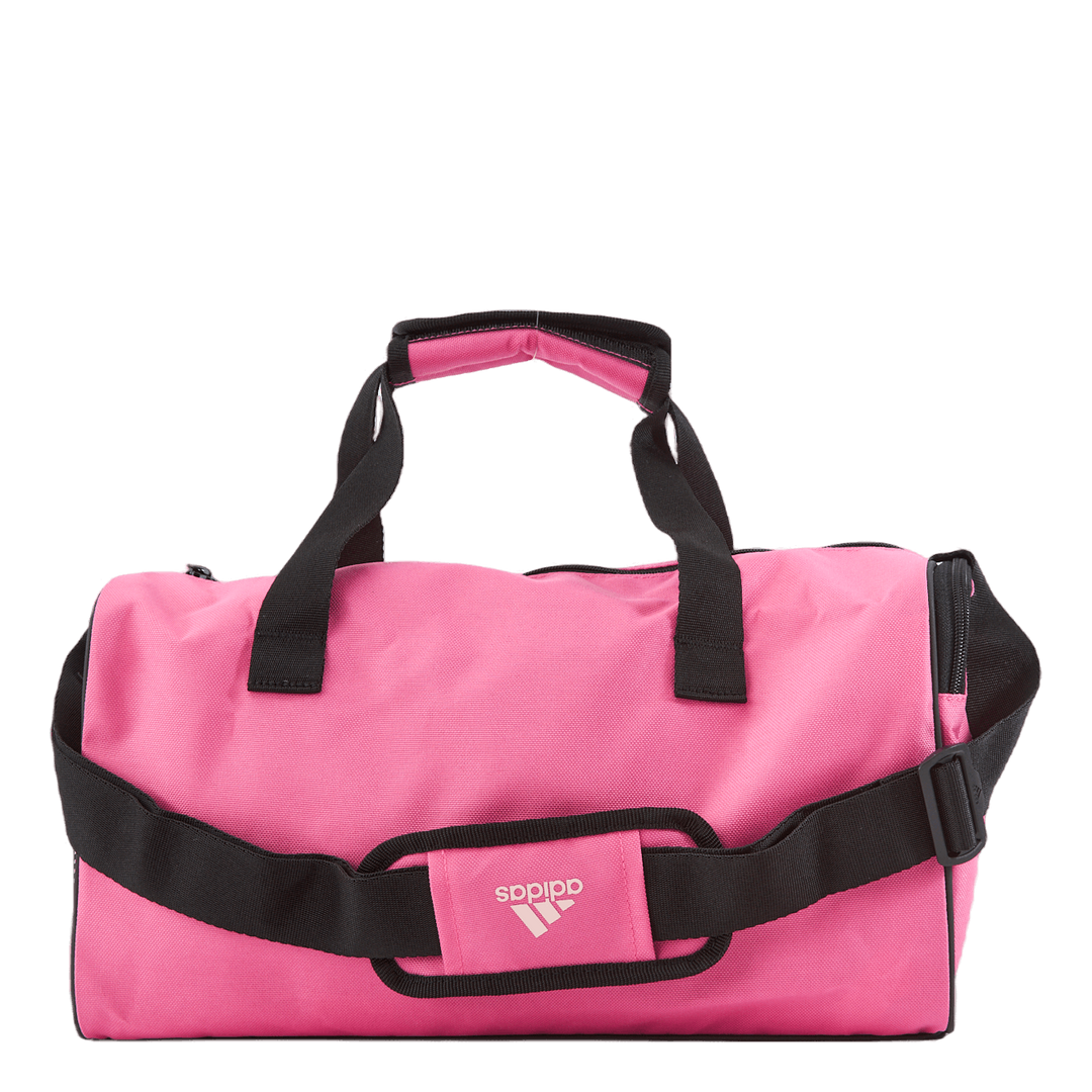 Essentials Linear Duffel Bag Extra Small Pulmag/Black/Clpink