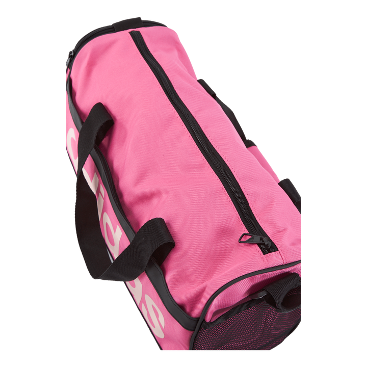 Essentials Linear Duffel Bag Extra Small Pulmag/Black/Clpink