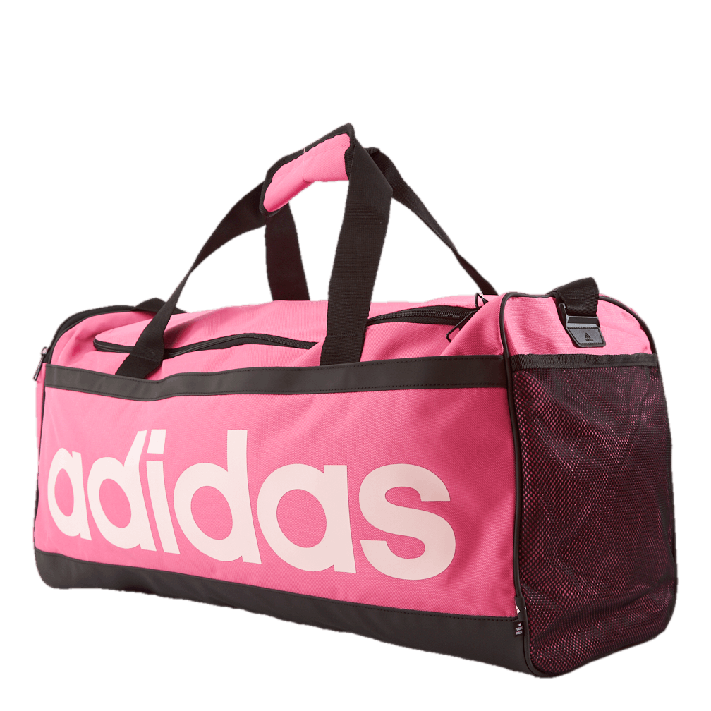 Essentials Linear Duffel Bag Medium Pulmag/Black/Clpink