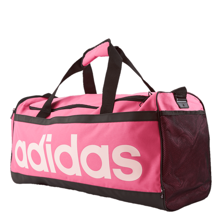 Essentials Linear Duffel Bag Medium Pulmag/Black/Clpink