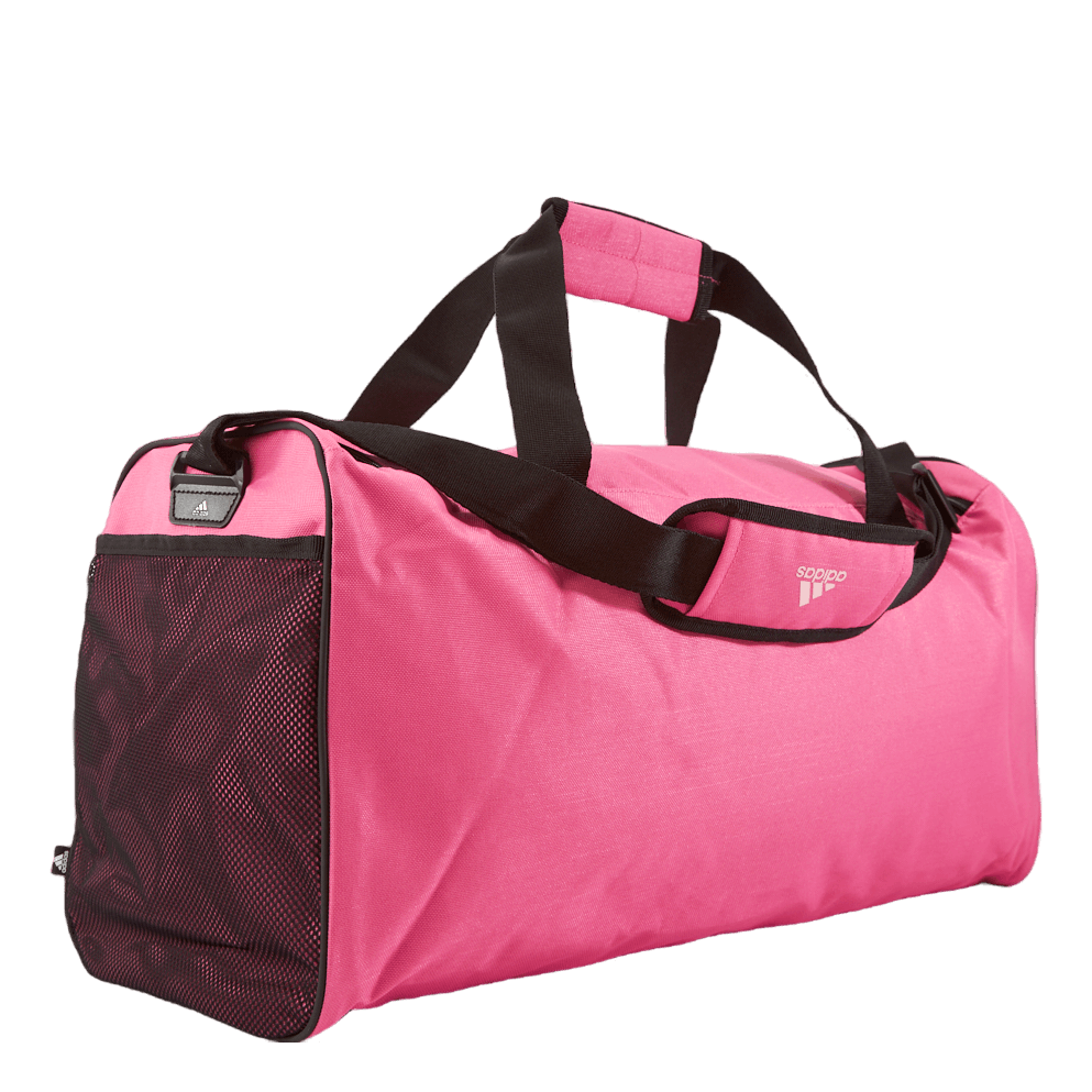 Essentials Linear Duffel Bag Medium Pulmag/Black/Clpink