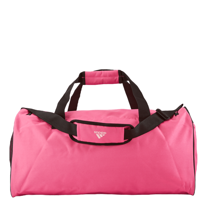 Essentials Linear Duffel Bag Medium Pulmag/Black/Clpink