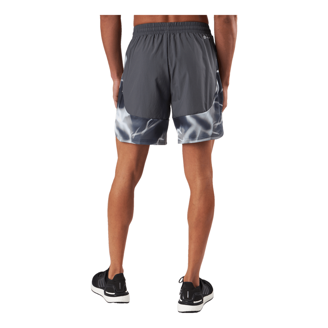 Designed for Movement HIIT Training Shorts Grey Five