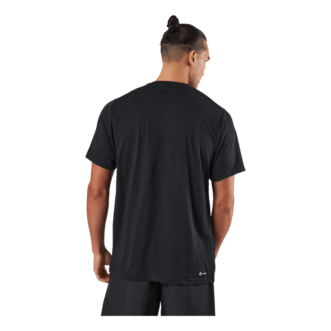 Train Essentials Feelready Logo Training T-Shirt Black