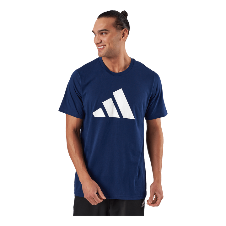 Train Essentials Feelready Logo Training T-Shirt Dark Blue