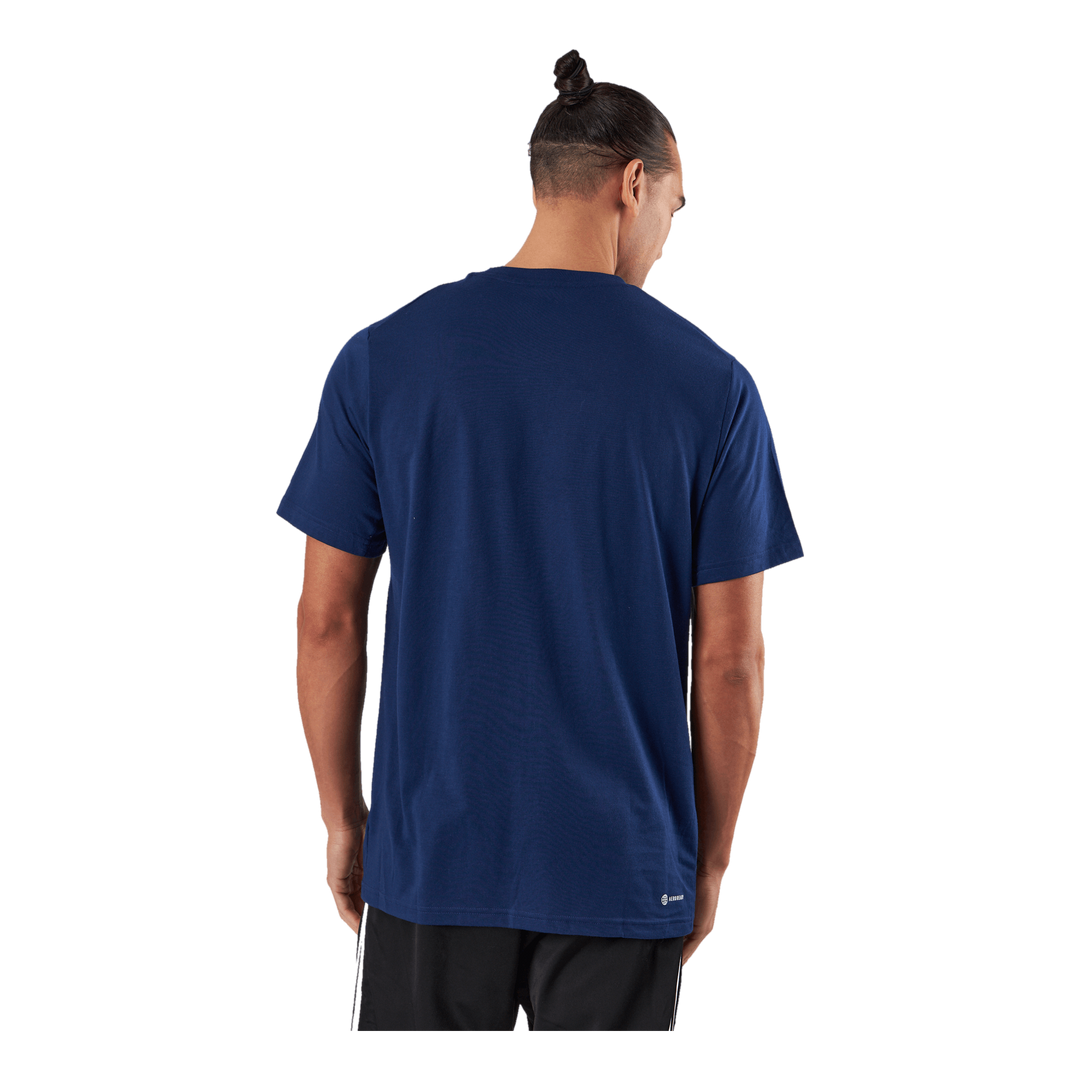 Train Essentials Feelready Logo Training T-Shirt Dark Blue