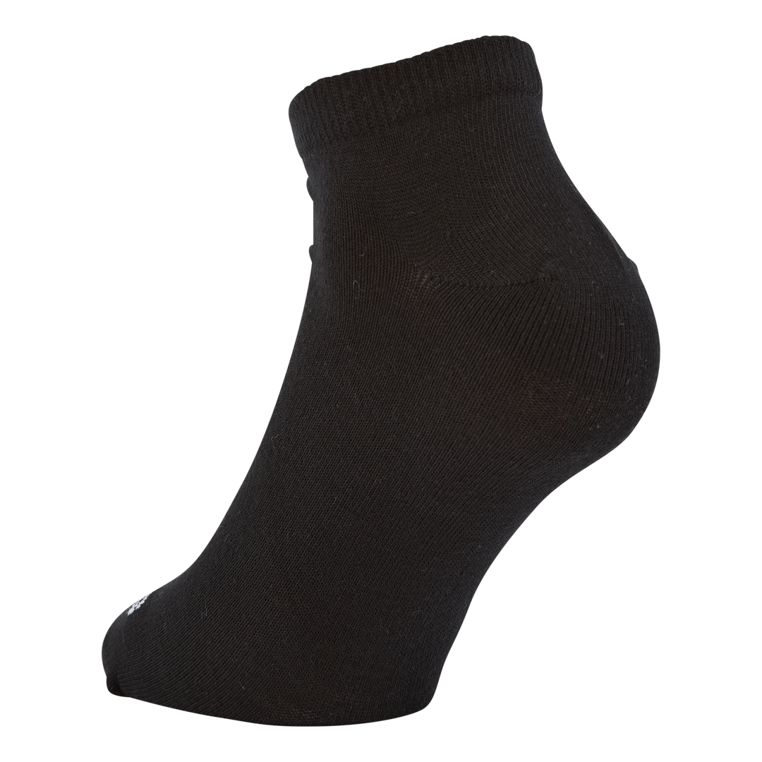 Thin Linear Low-Cut Socks 3 Pairs Black