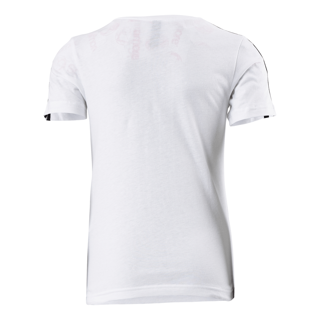 Essentials 3-Stripes Cotton T-Shirt White