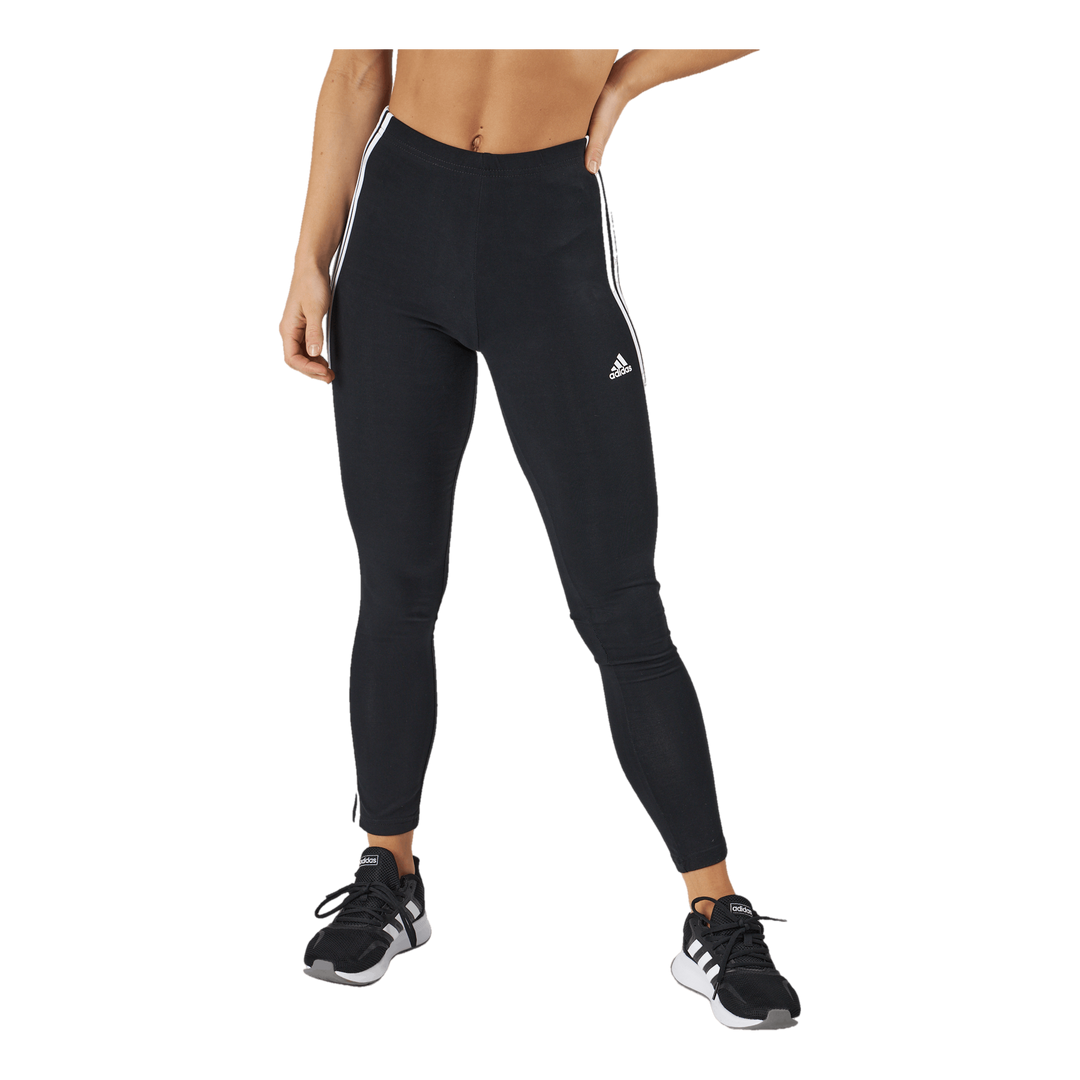 adidas Womens 3-stripes Leggings - Black