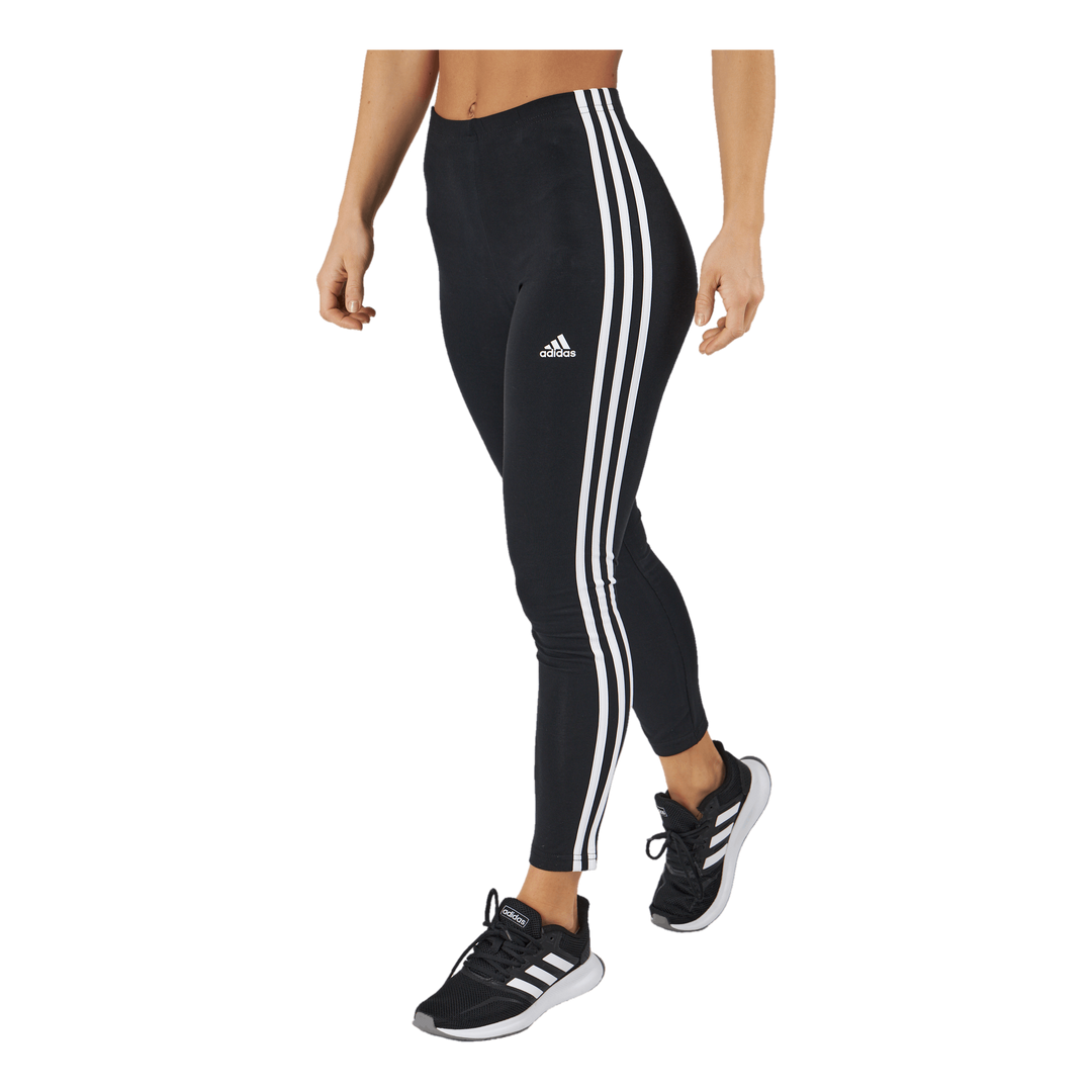 adidas Women's Essentials High-Waist 3-Stripes Jersey Leggings