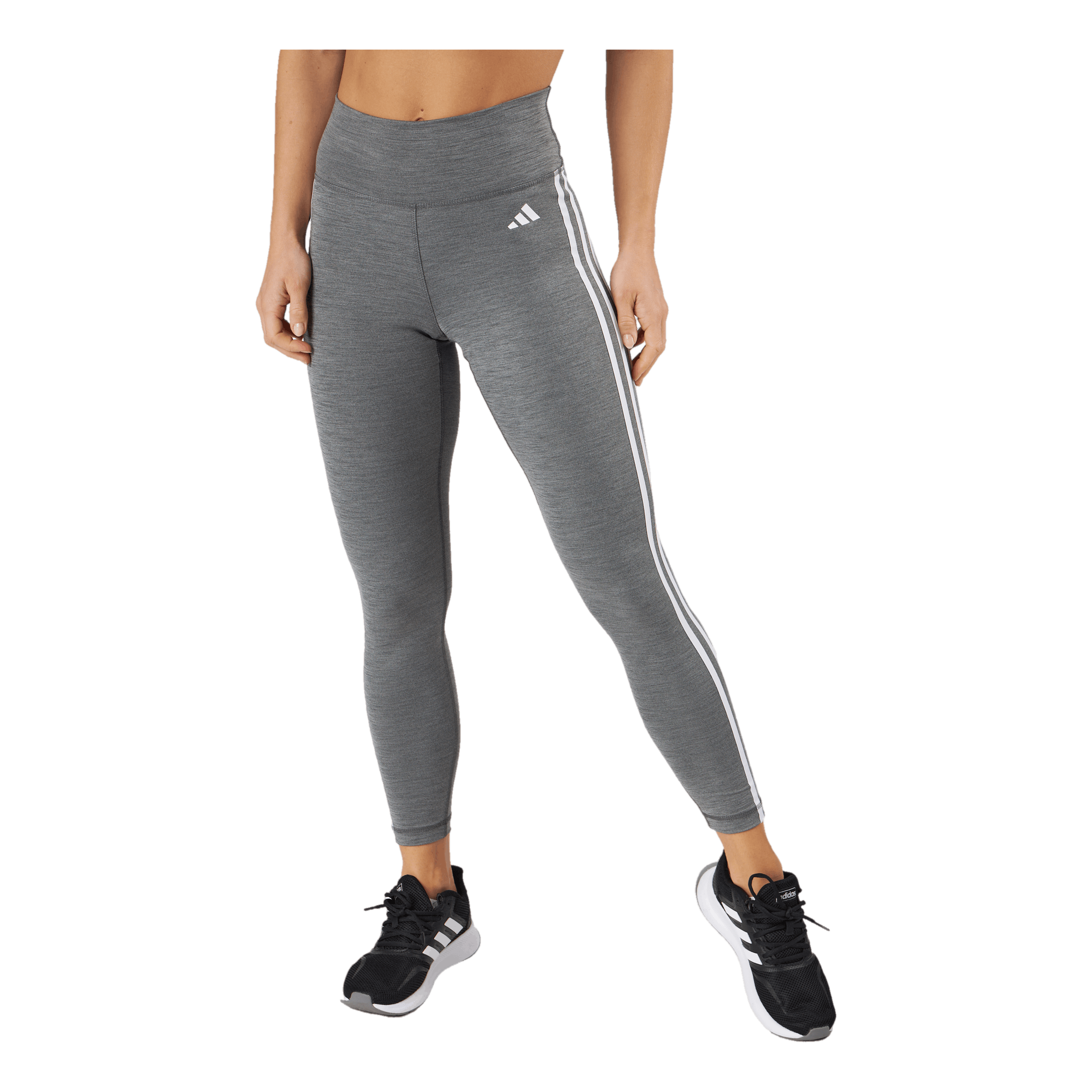 Women's adidas 3-Stripes Leggings Grey GN4506 | Chicago City Sports