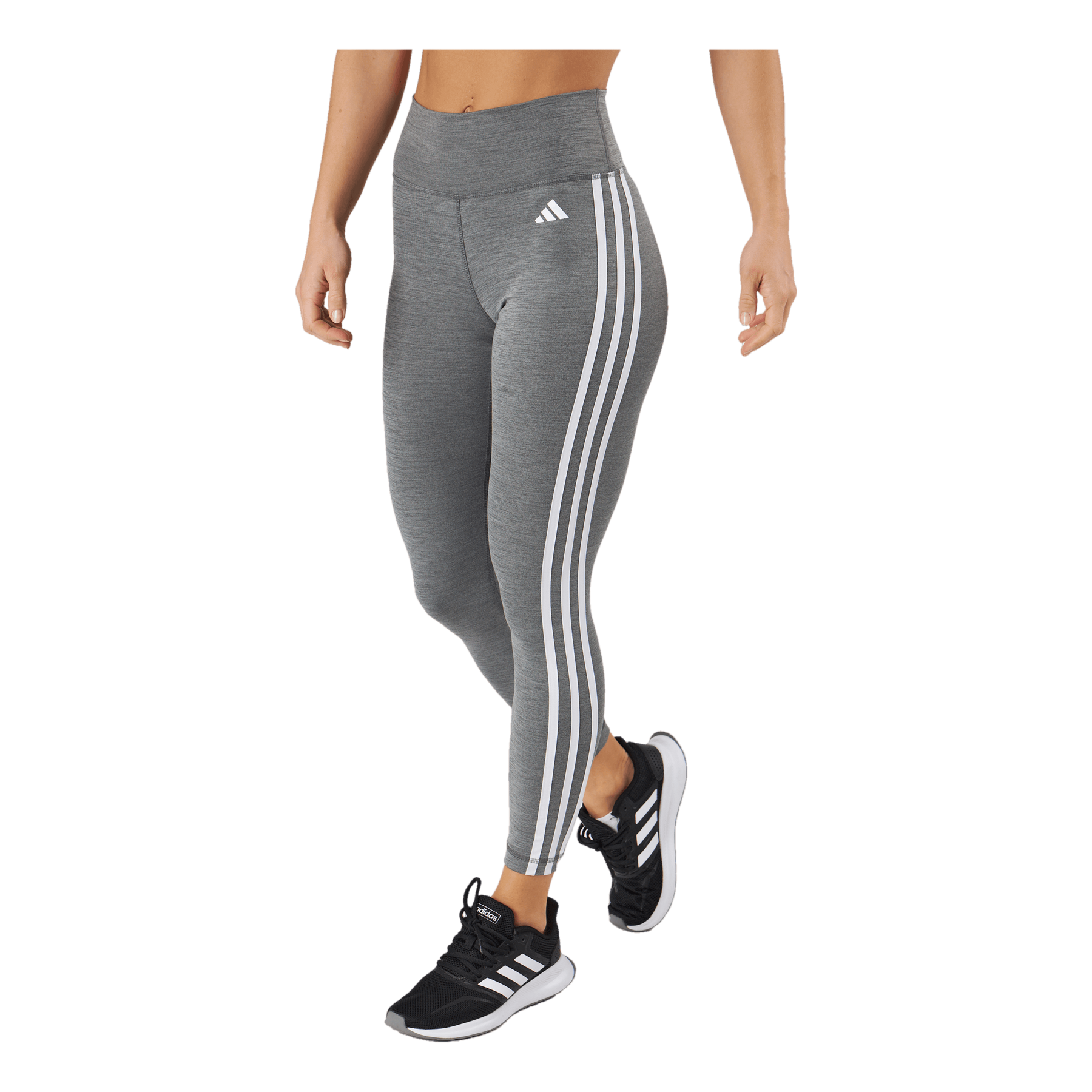 Adidas 3 stripe climalite deals leggings