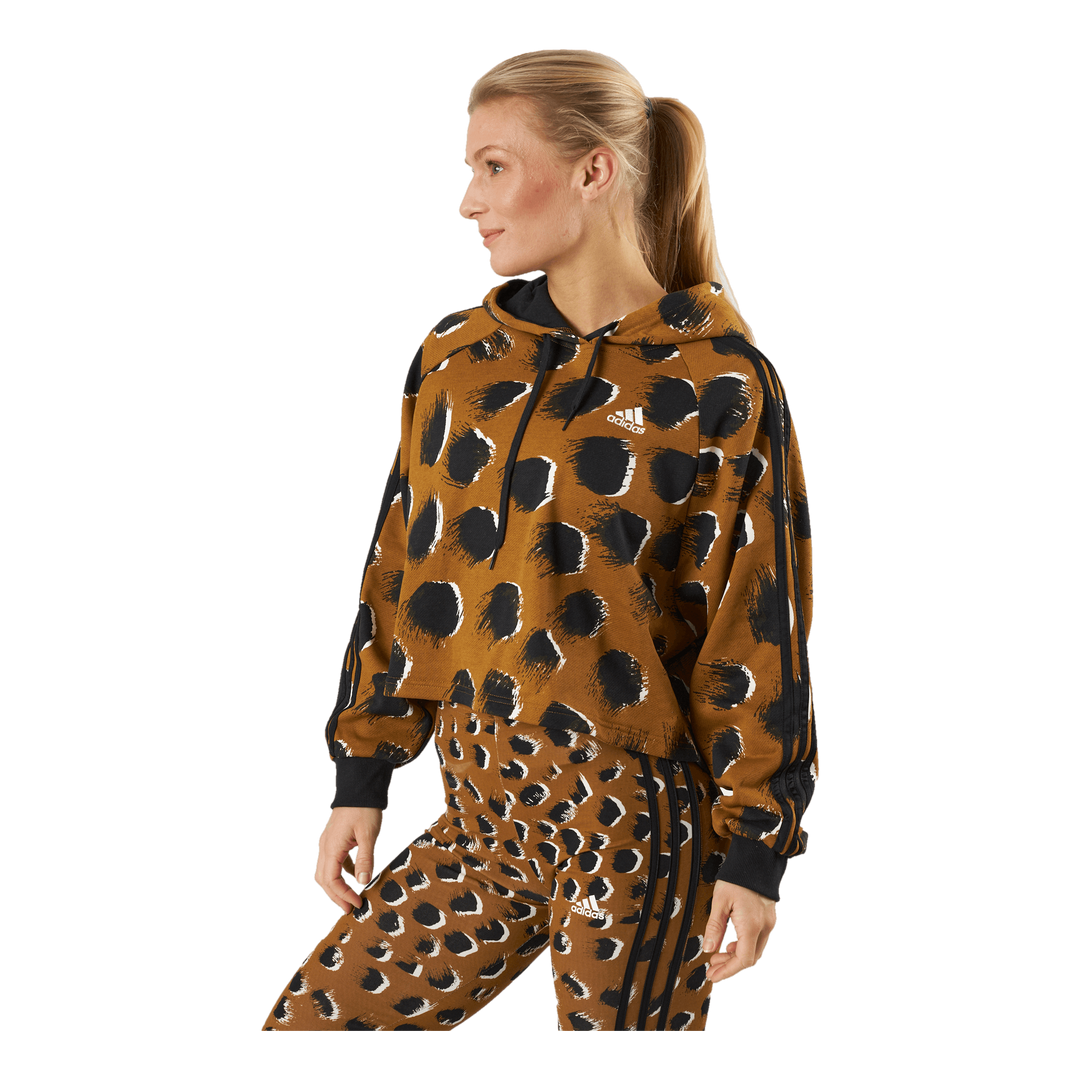 Leopard top adidas hoodie
