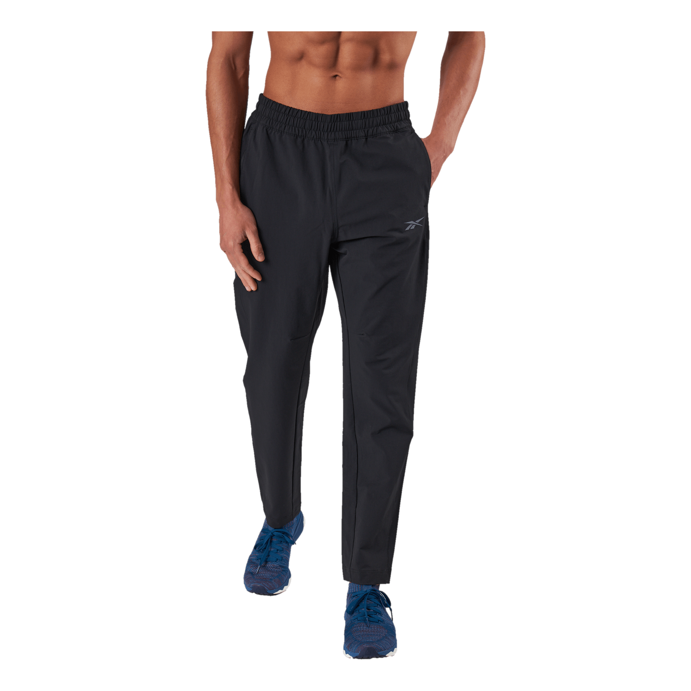 Reebok Grey Regular Fit Sports Trackpants