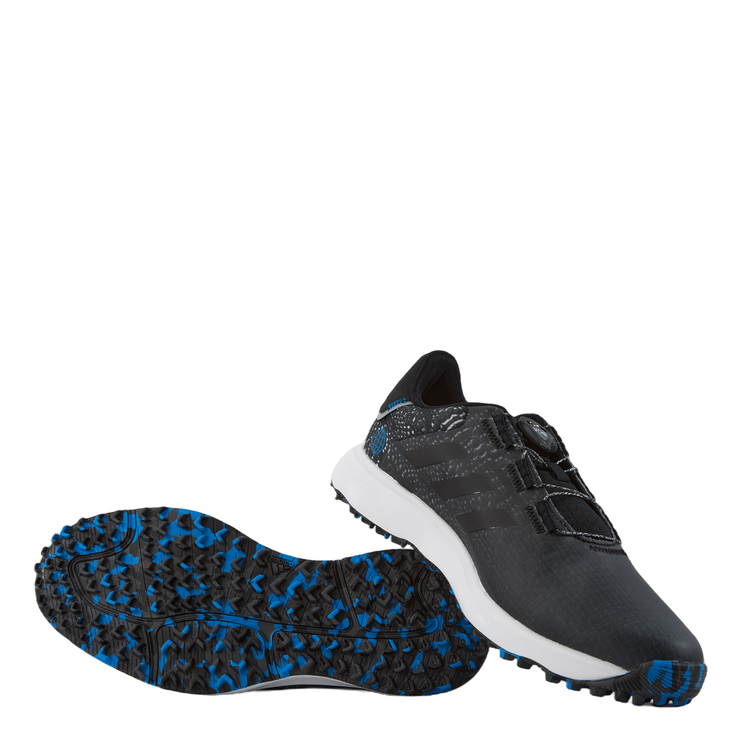 S2G BOA Wide Spikeless Golf Shoes Core Black / Core Black / Grey Six