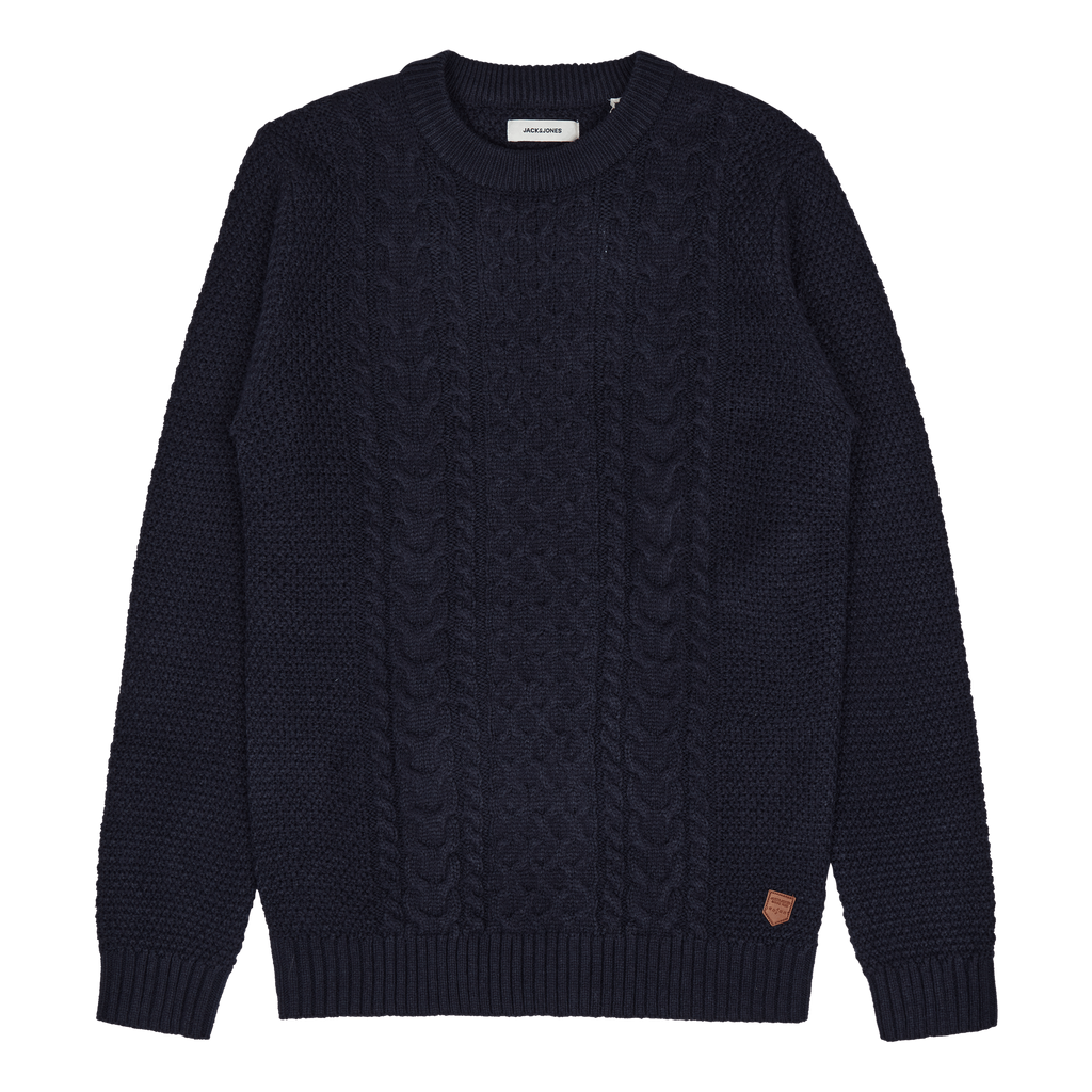Jjcraig Knit Crew Neck Sky Captain