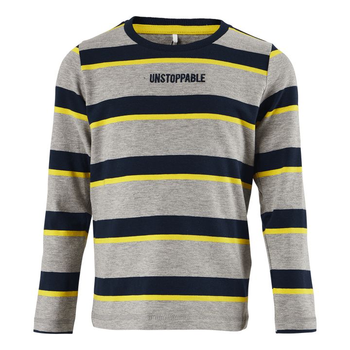 Nmmbosta Ls Top Grey Melange