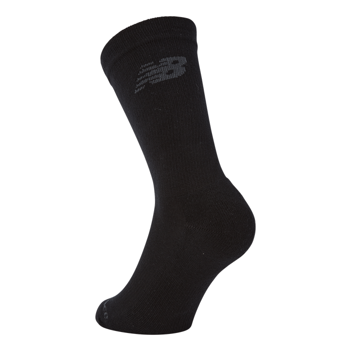 New Balance Socks 3 Pack - Bla Black