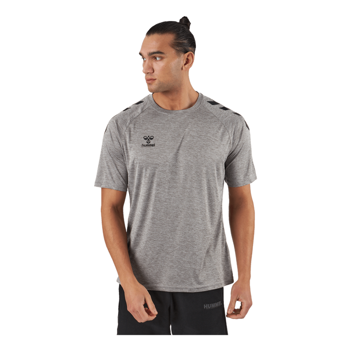 Hmlcore Xk Core Poly T-shirt S Grey Melange