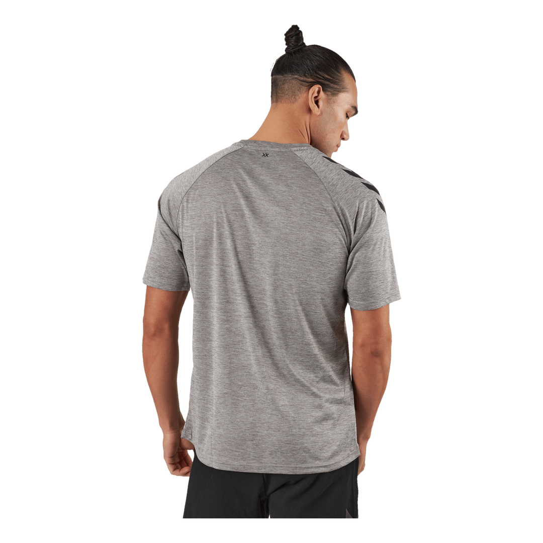 Hmlcore Xk Core Poly T-shirt S Grey Melange