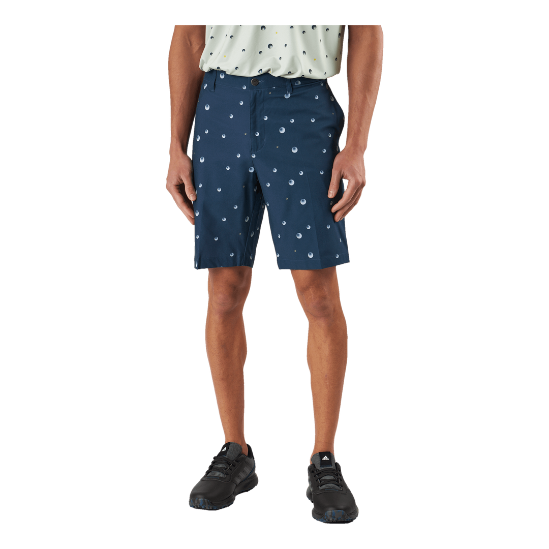 Ultimate365 Allover Print 9-Inch Golf Shorts Crew Navy / Grey One / Hemp