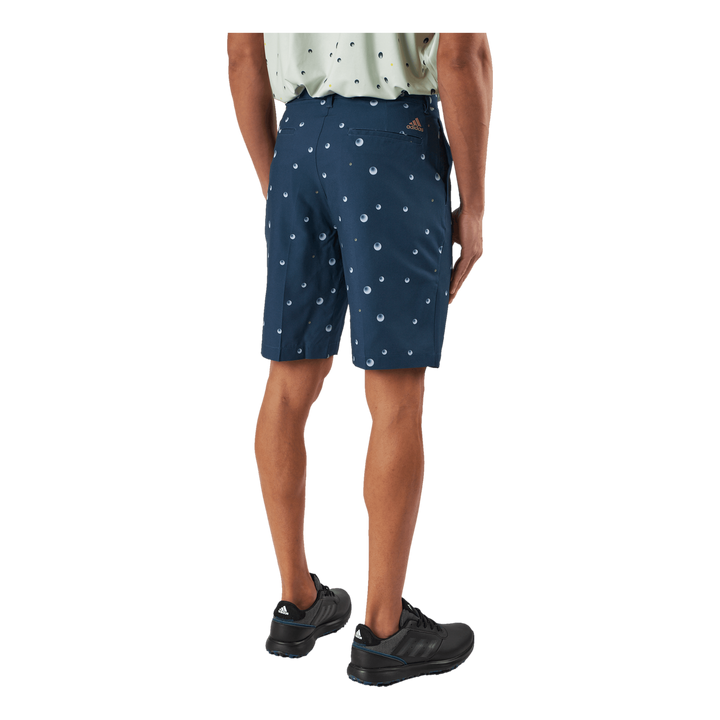 Ultimate365 Allover Print 9-Inch Golf Shorts Crew Navy / Grey One / Hemp