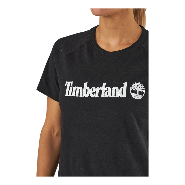 Timberland Logo T-shirt For Wo Black