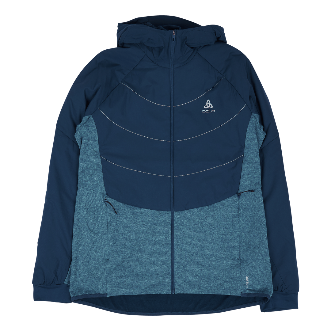 Odlo Jacket Run Easy S-thermic Blue Wing Teal –