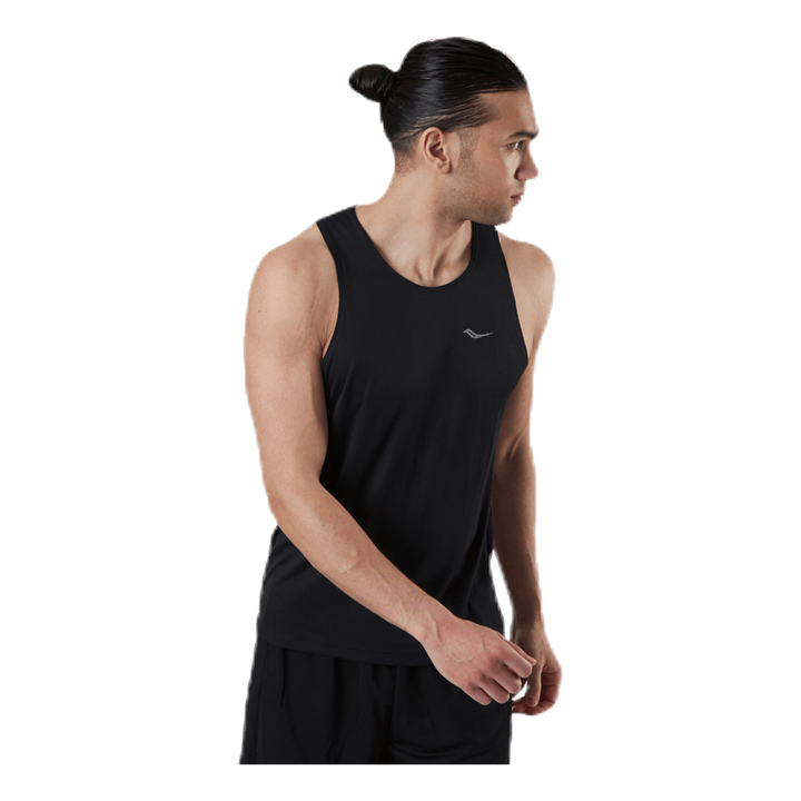 Stopwatch Singlet Black