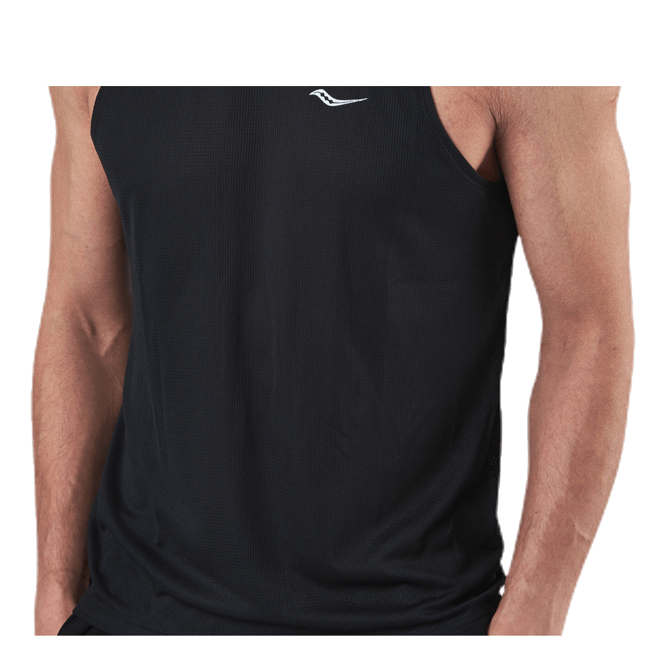 Stopwatch Singlet Black