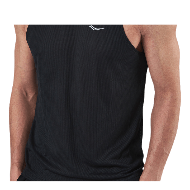 Stopwatch Singlet Black