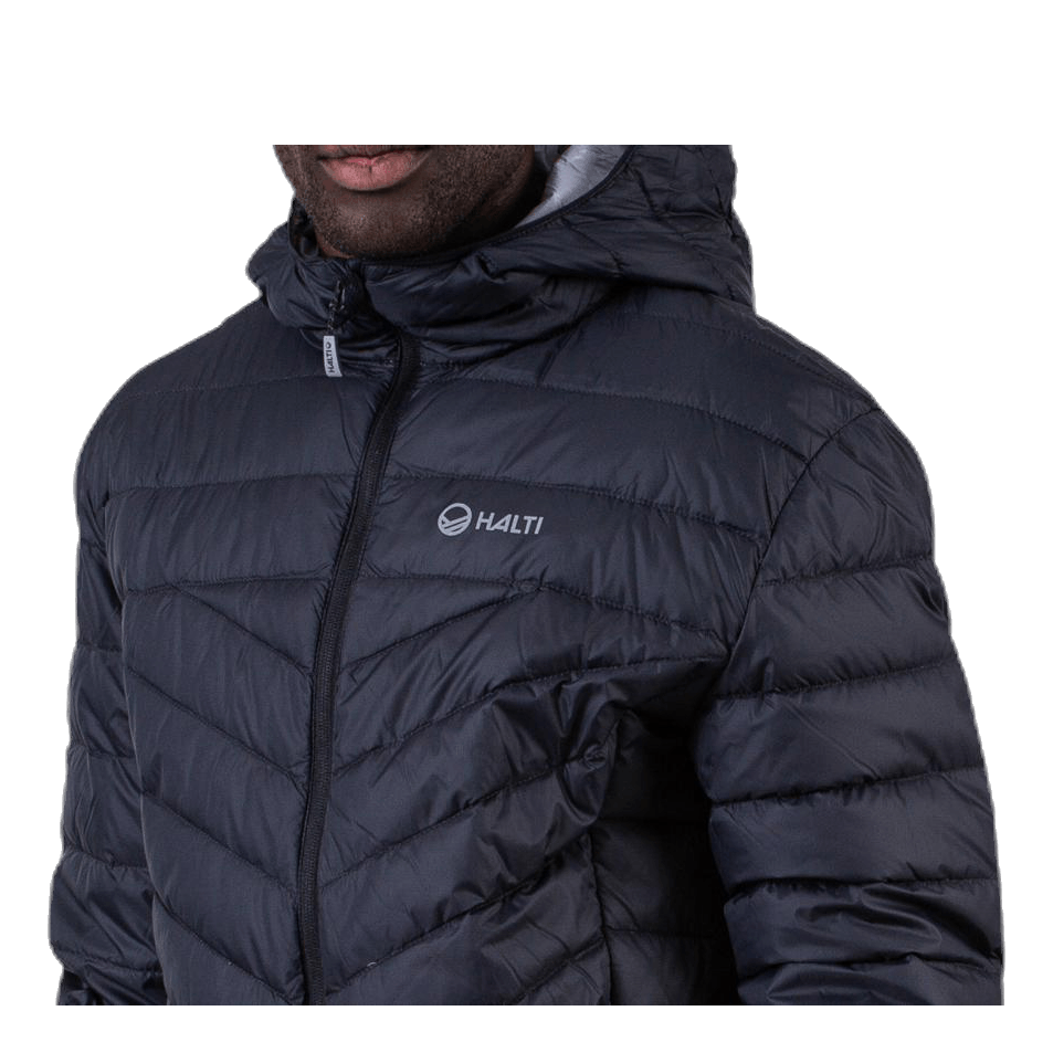 Men's pertex frost sales down long hooded jacket