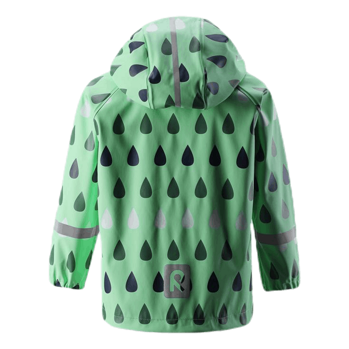 Vesi Raincoat White/Green