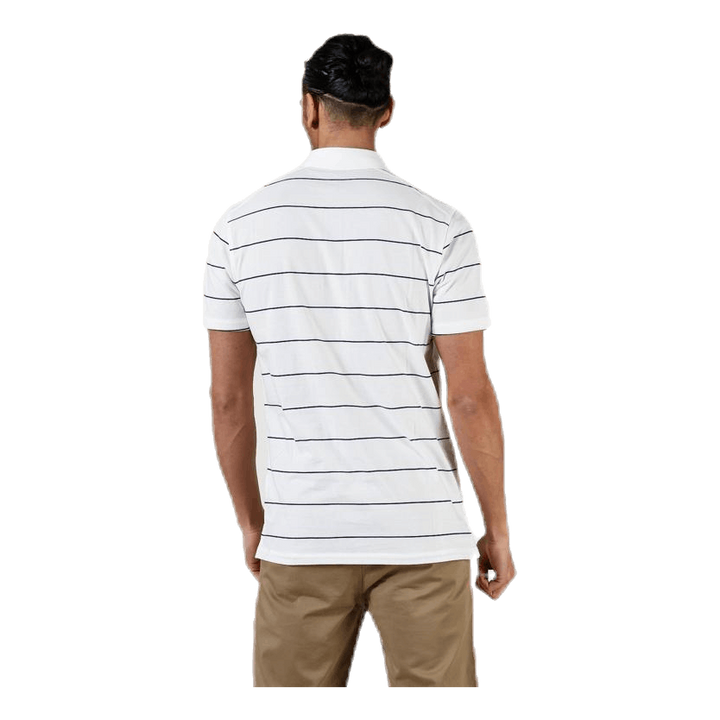 Player Striped Polo Beige