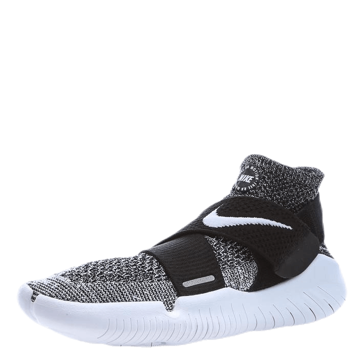 Nike Free Run Motion Flyknit 2018 White Black Sportamore