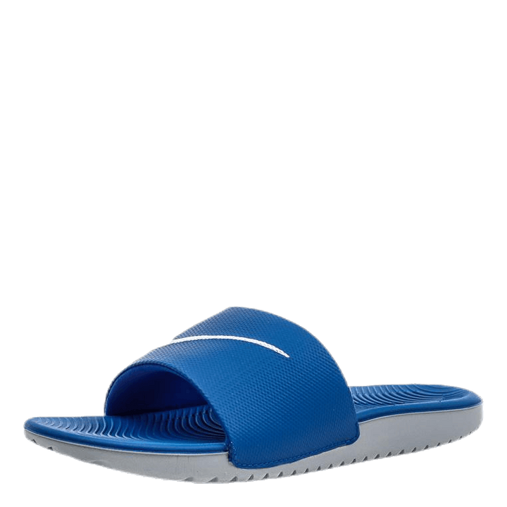 Kawa Little/Big Kids' Slides HYPER COBALT/WHITE