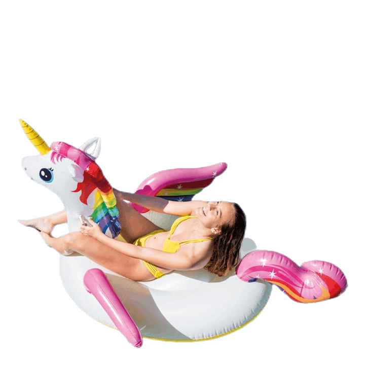 Unicorn Ride-on Pink/White