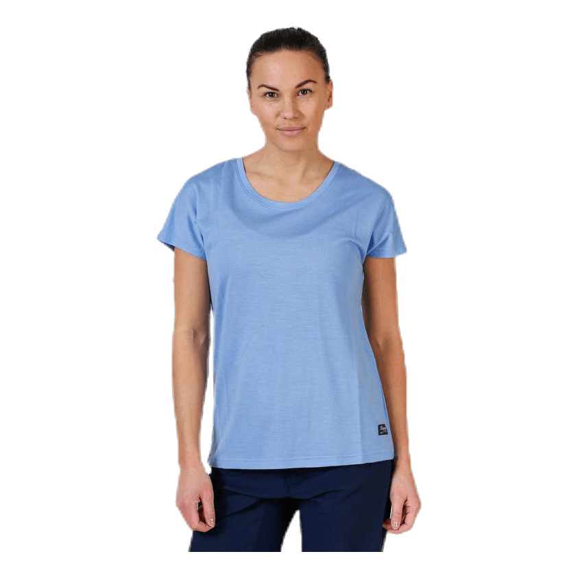 Oslo Wool Tee Blue